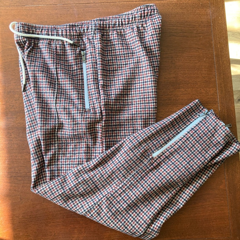 Men's Houndstooth Jogger Pants - Multi-Color